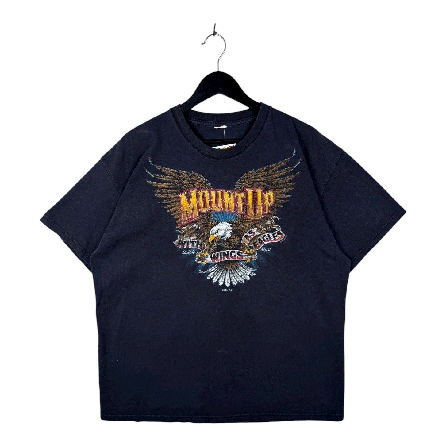 Vintage Mount Up With Wings As Eagles T-Shirt