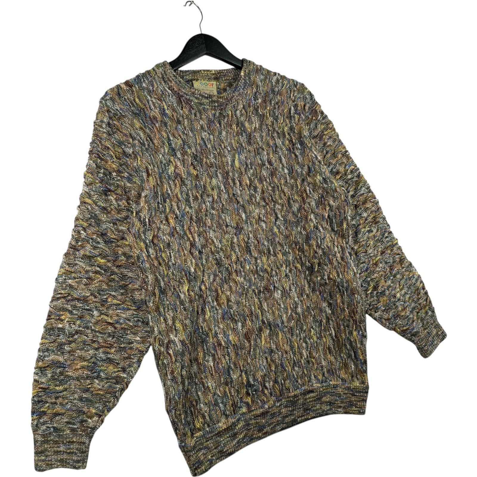 Vintage Coogi 3D Knit Textured Sweater