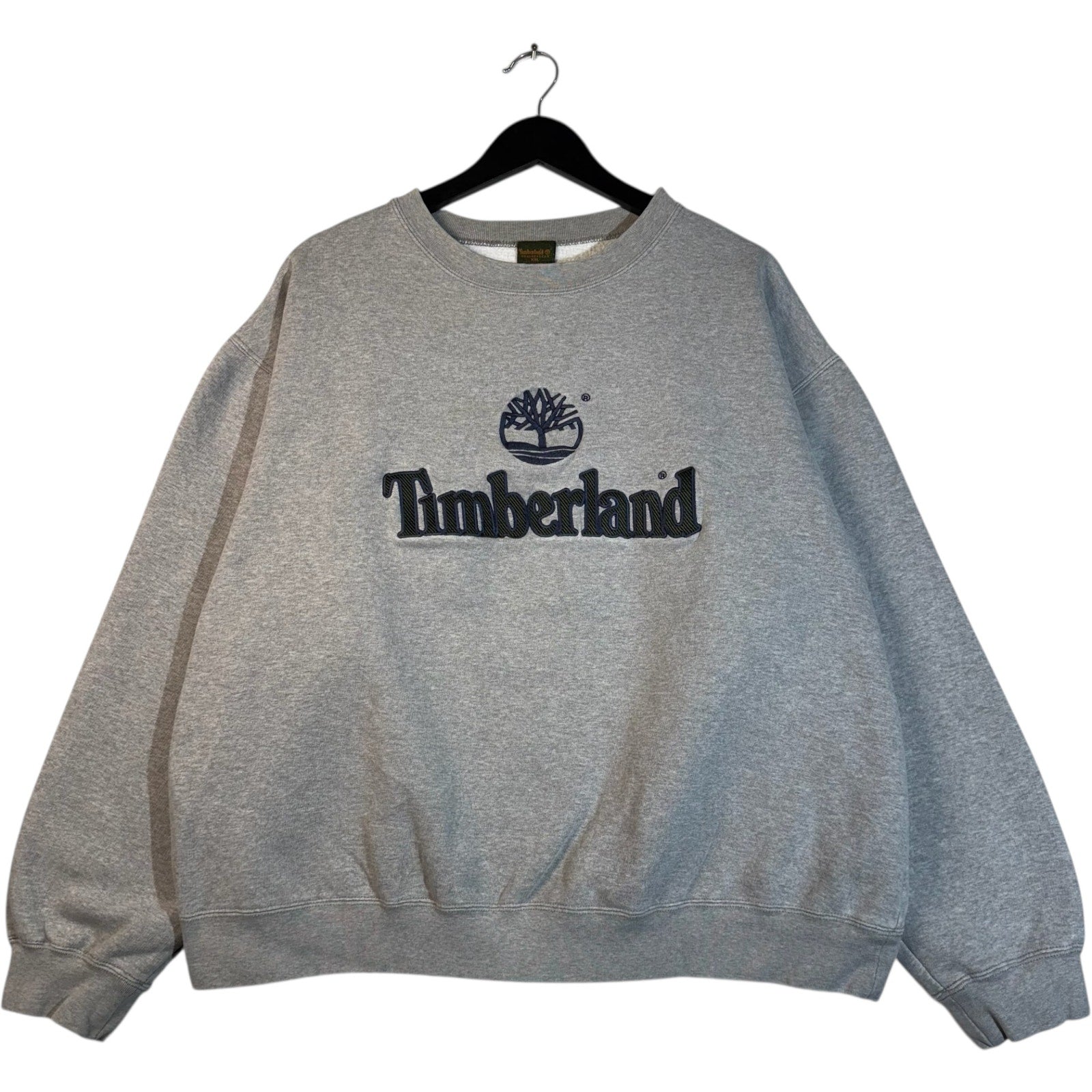 Vintage Timberland Logo Embroidered Spellout Crewneck
