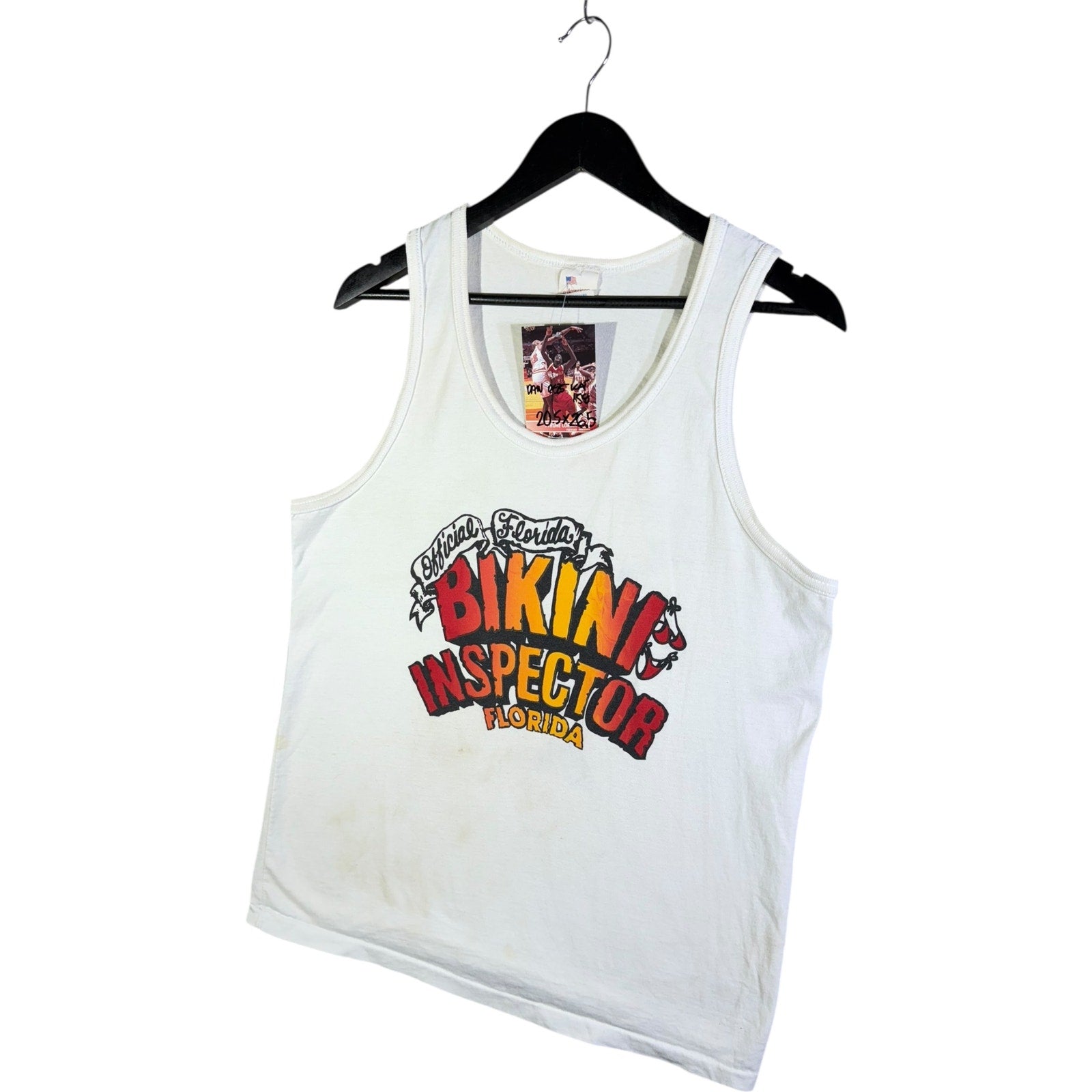 Vintage Bikini Inspector Florida Official Tank Top