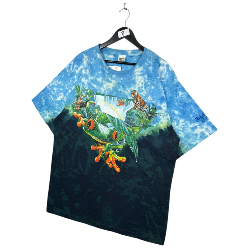 Vintage Rainforest Jungle AOP Graphic T-Shirt