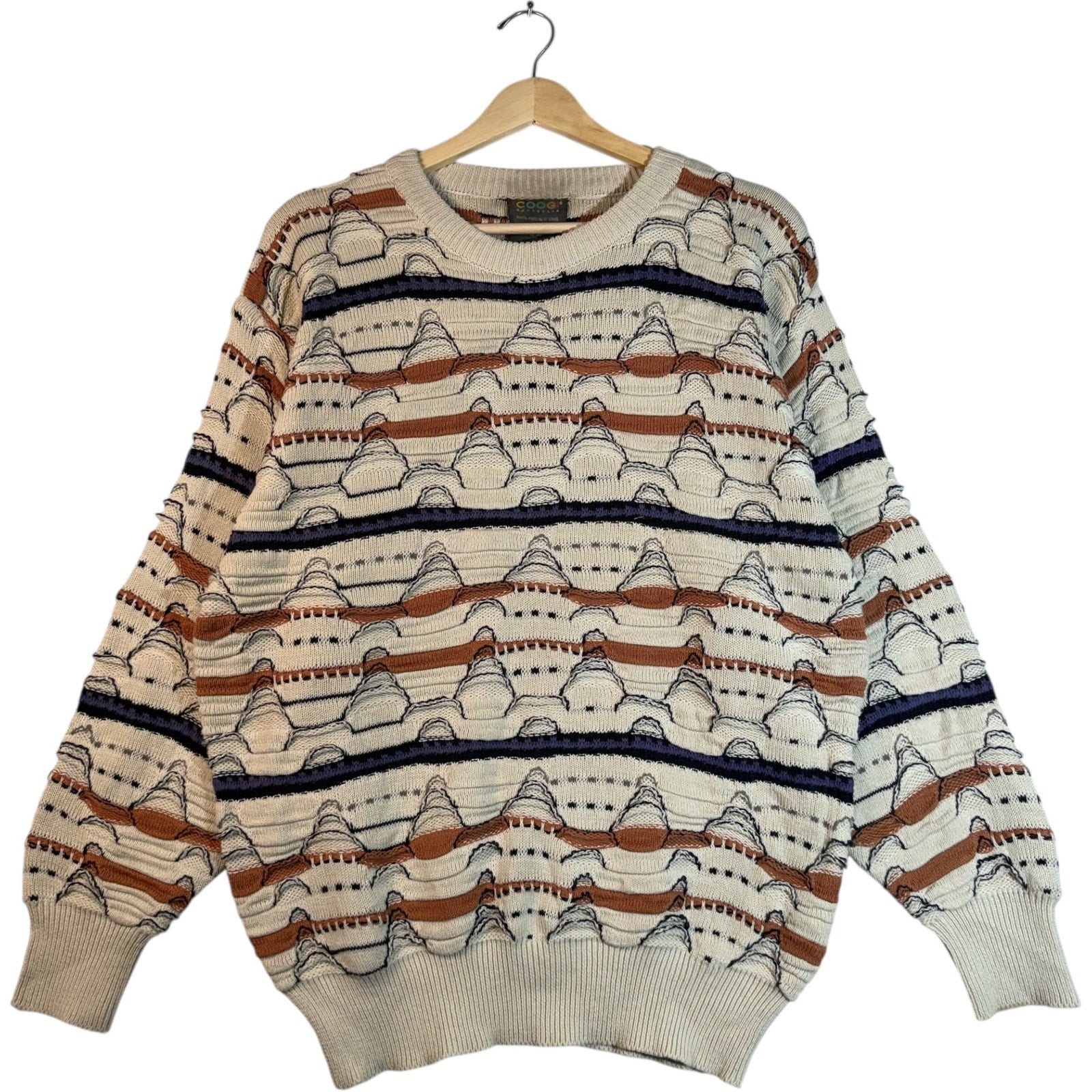 Vintage COOGI Striped Sweater
