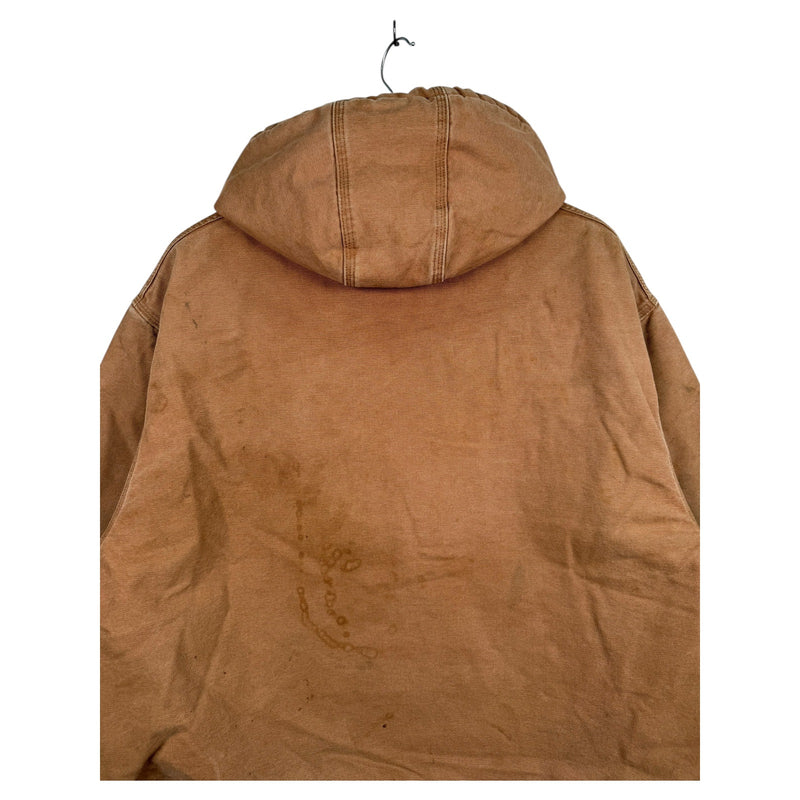 Vintage Carhartt Canvas Full Zip Hoodie