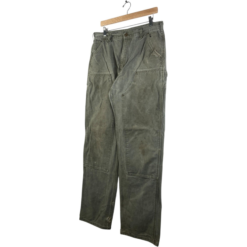 Vintage Carhartt Double Knee Work Distressed Pants 33