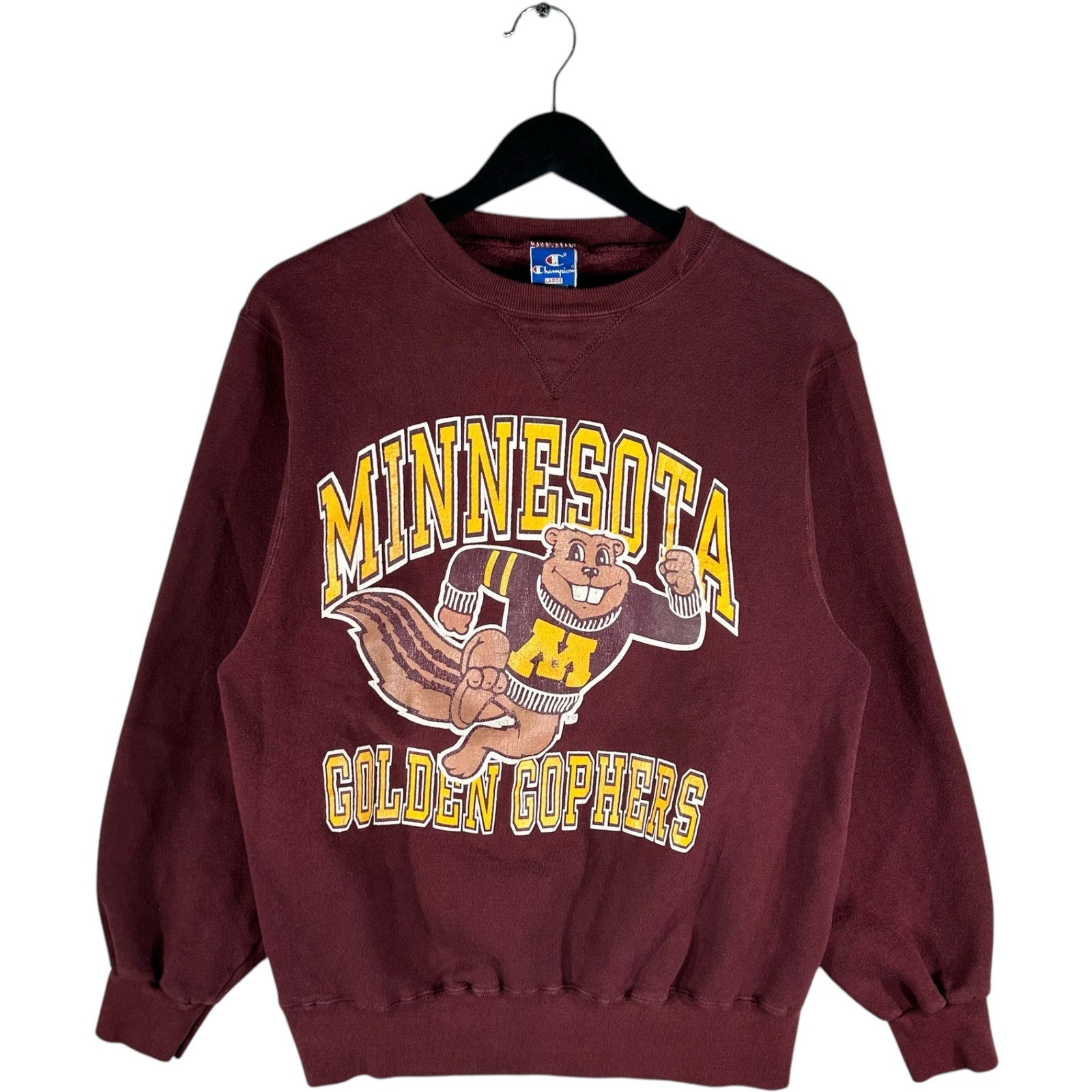 Vintage Champion University Of Minnesota Golden Gophers Crewneck