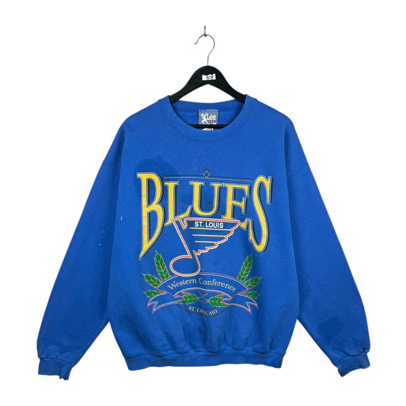 Vintage LEE St. Louis Blues NHL Crewneck