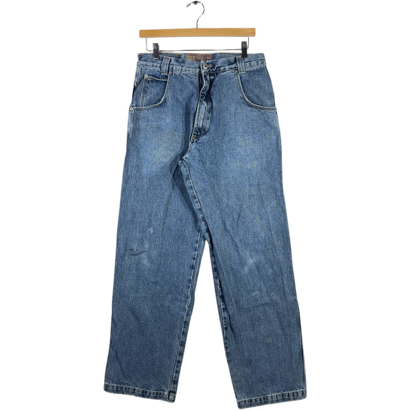 Vintage Homeboy Clothing Wide Leg Denim Jeans 34 x 32