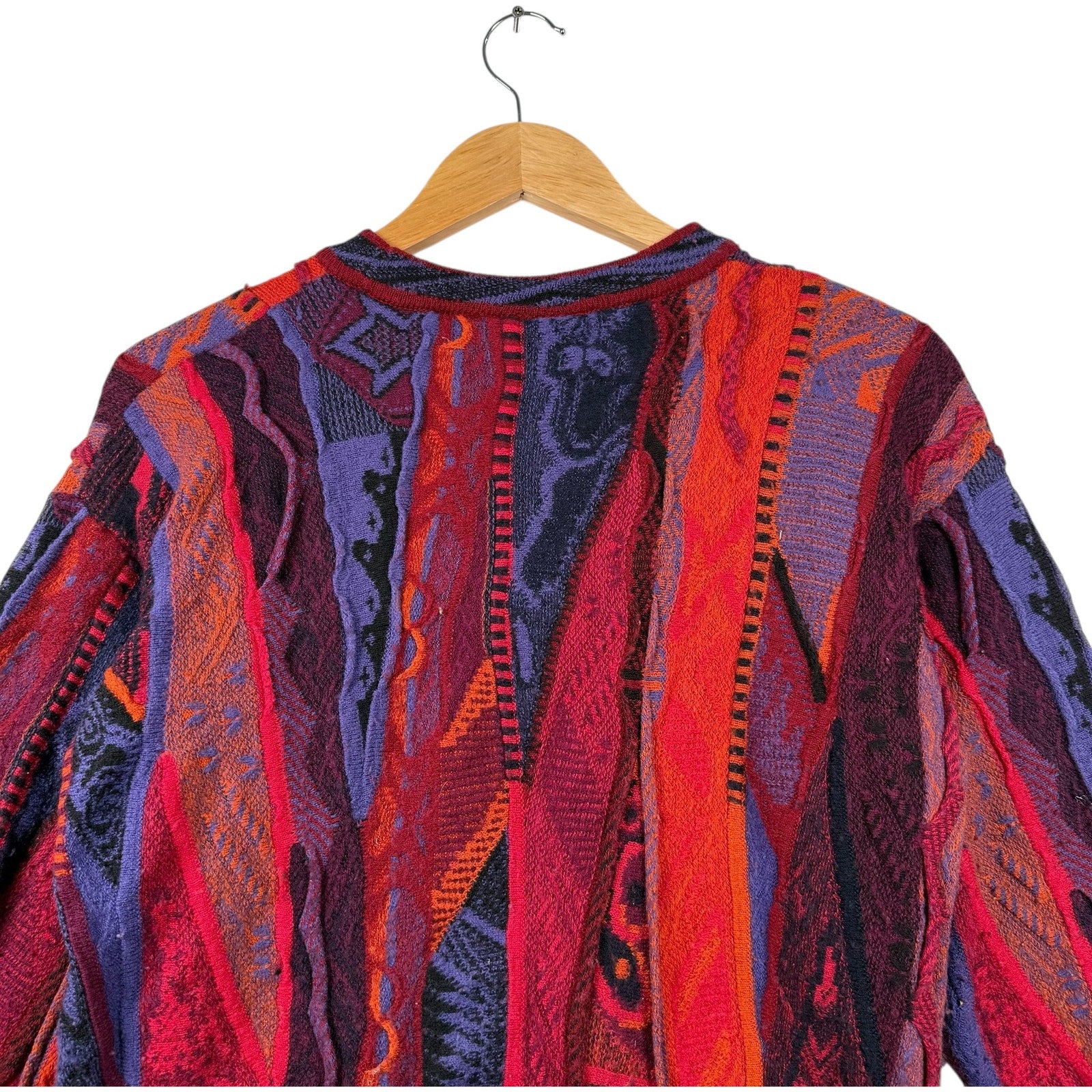 Vintage Coogi 3D Knit Textured Sweater