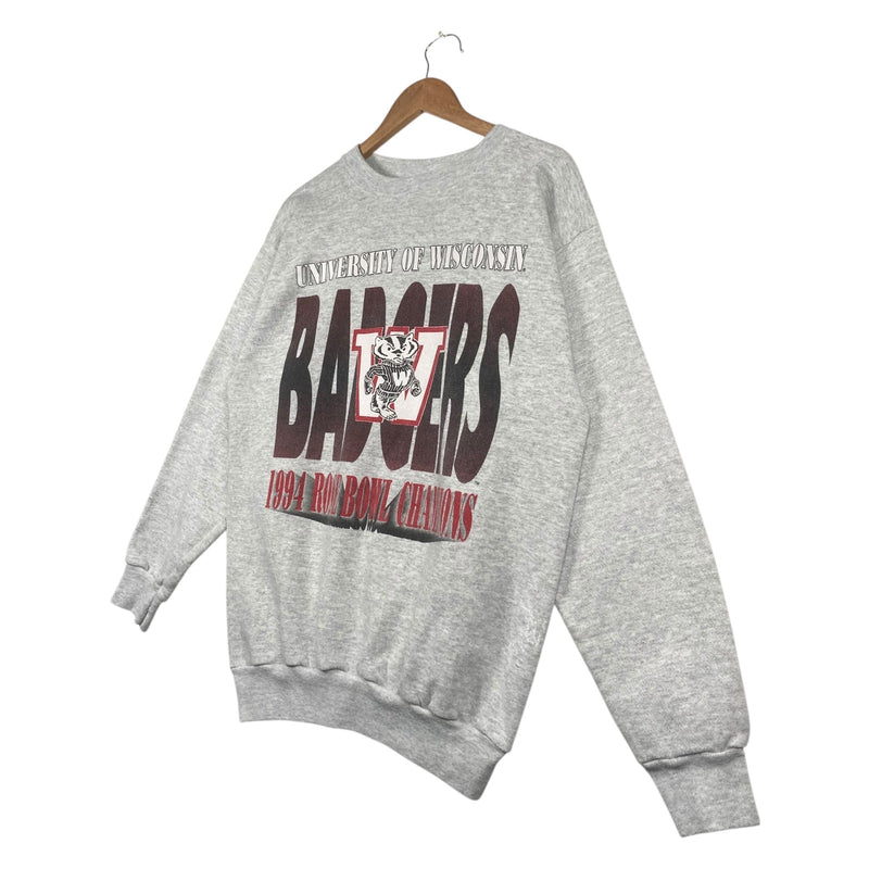 Vintage Wisconsin Badgers Rose Bowl Crewneck 90s