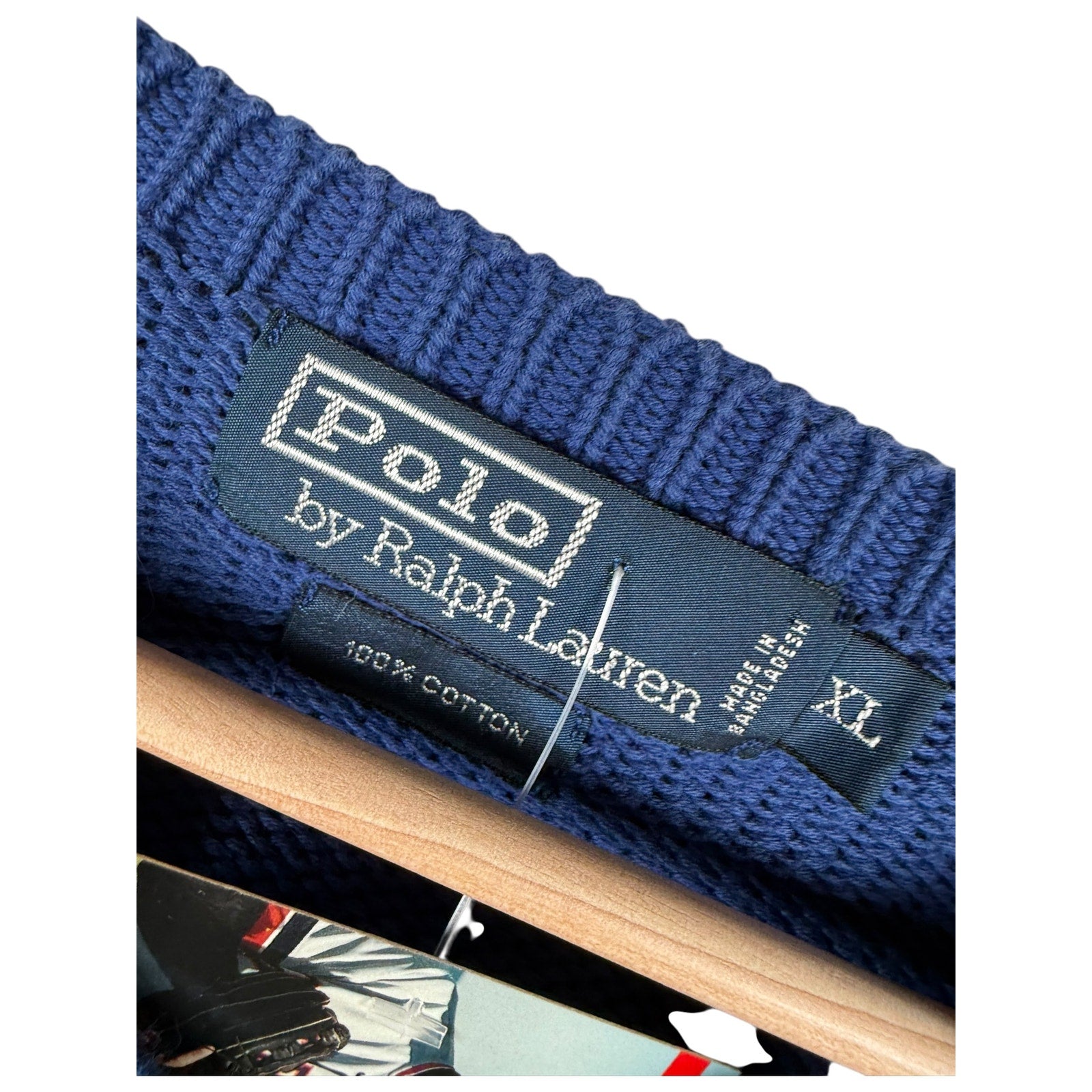 Vintage Polo Ralph Lauren V-Neck Knit Sweater