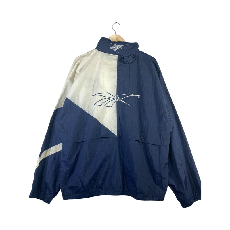 Vintage Reebok Color Block Full Zip Windbreaker Jacket