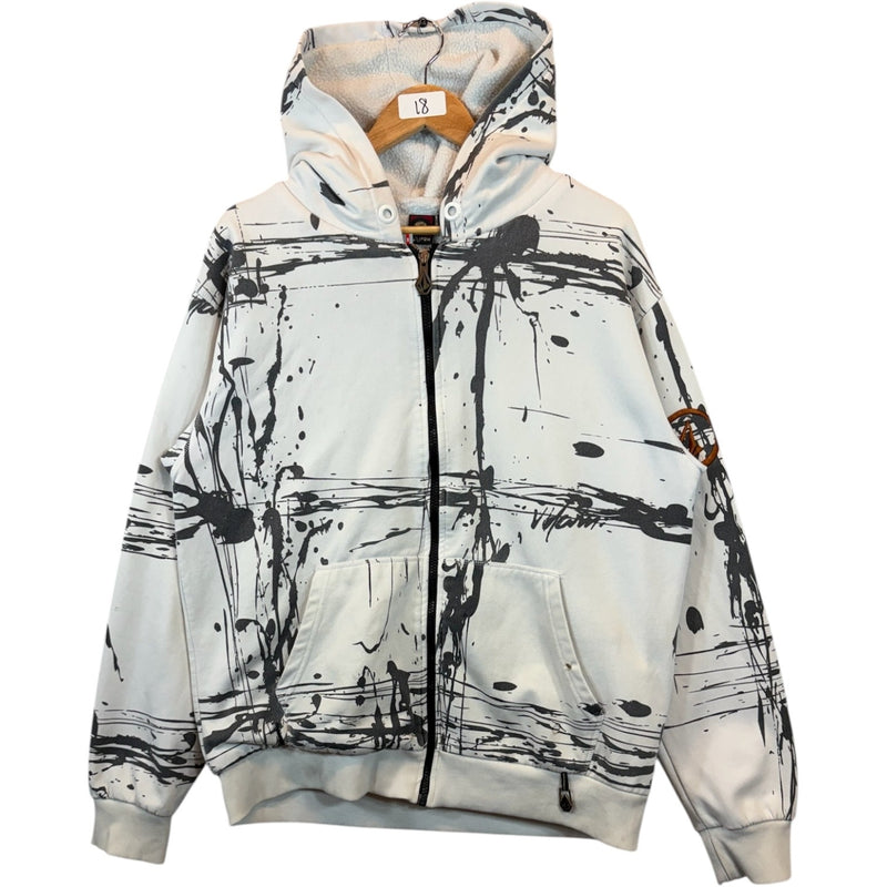 Vintage Paint Splatter AOP Hoodie