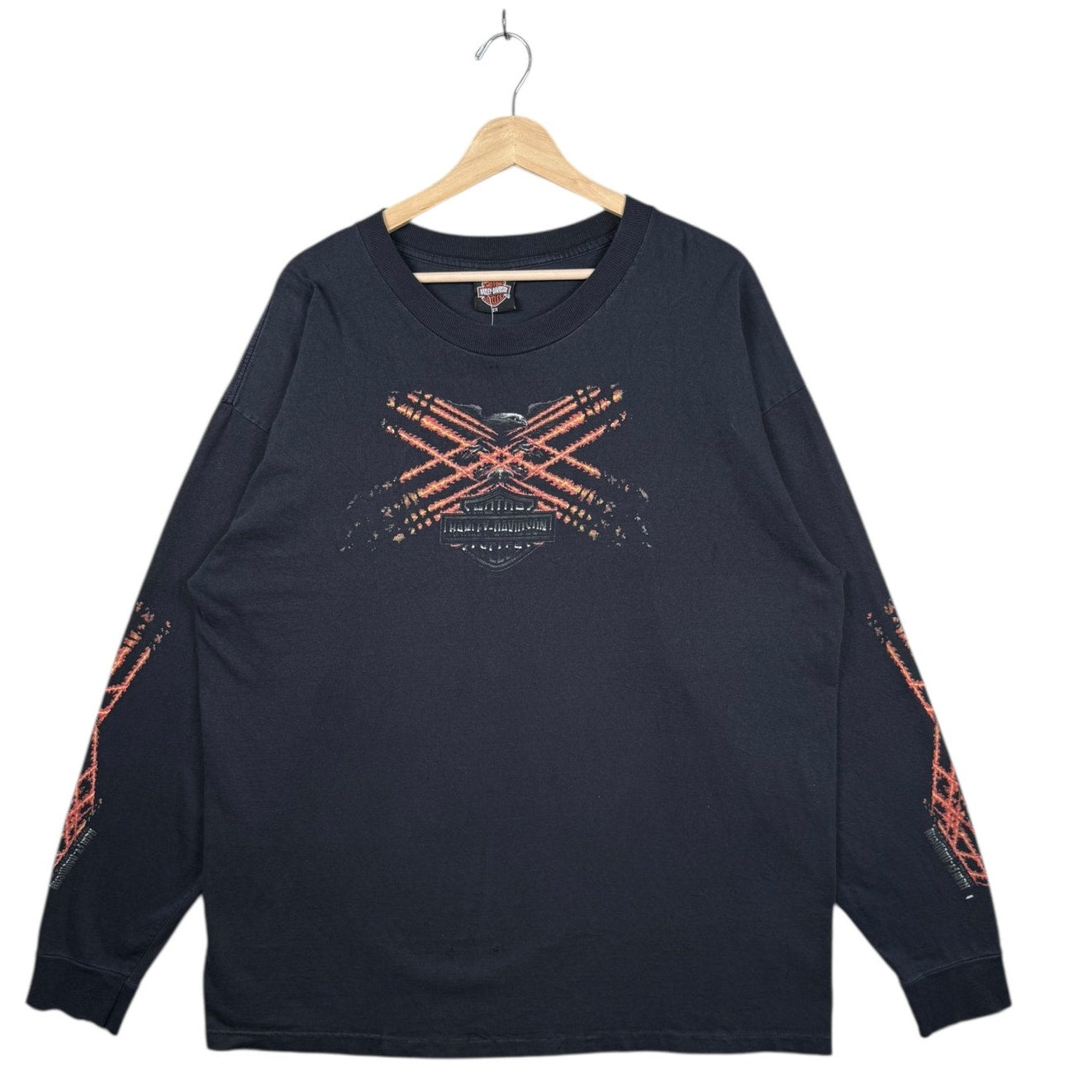 Vintage Harley Davidson Motorcycles Long Sleeve