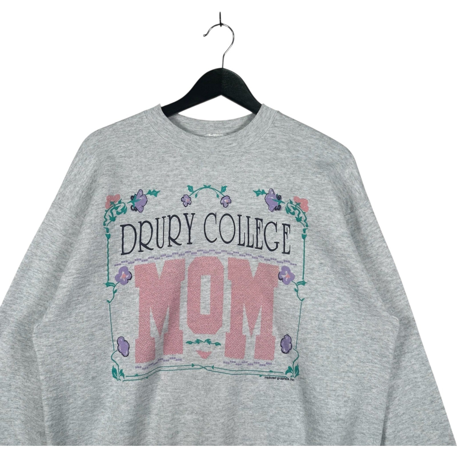 Vintage Drury College Mom Crewneck