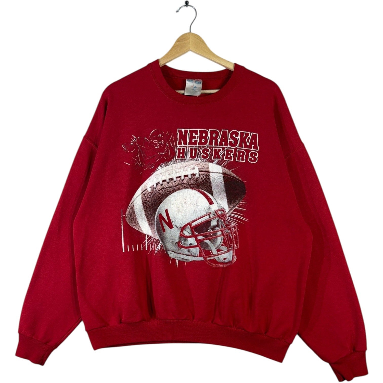 Vintage University Of Nebraska Huskers Crewneck