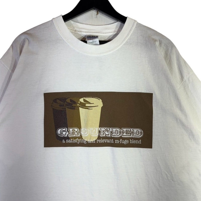 Vintage M-Fuge Grounded Coffee Graphic T-Shirt