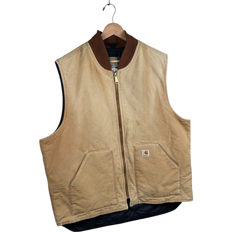 Vintage Carhartt Full Zip Workwear Vest