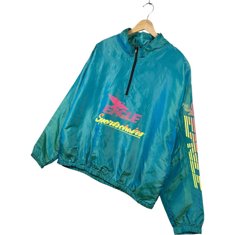 Vintage Sunergy Garment Half Zip Windbreaker
