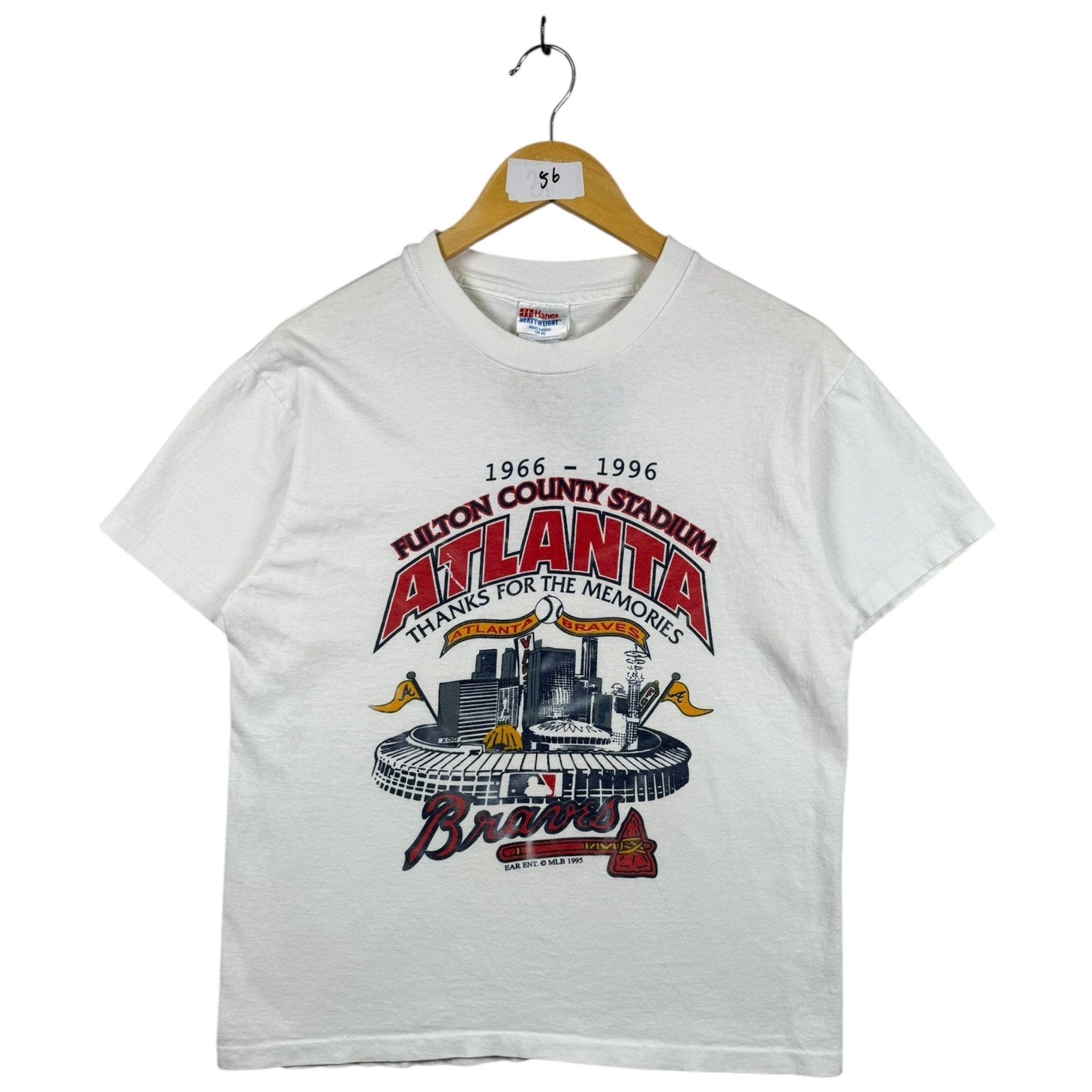 Vintage Atlanta Braves County Stadium MLB T-Shirt