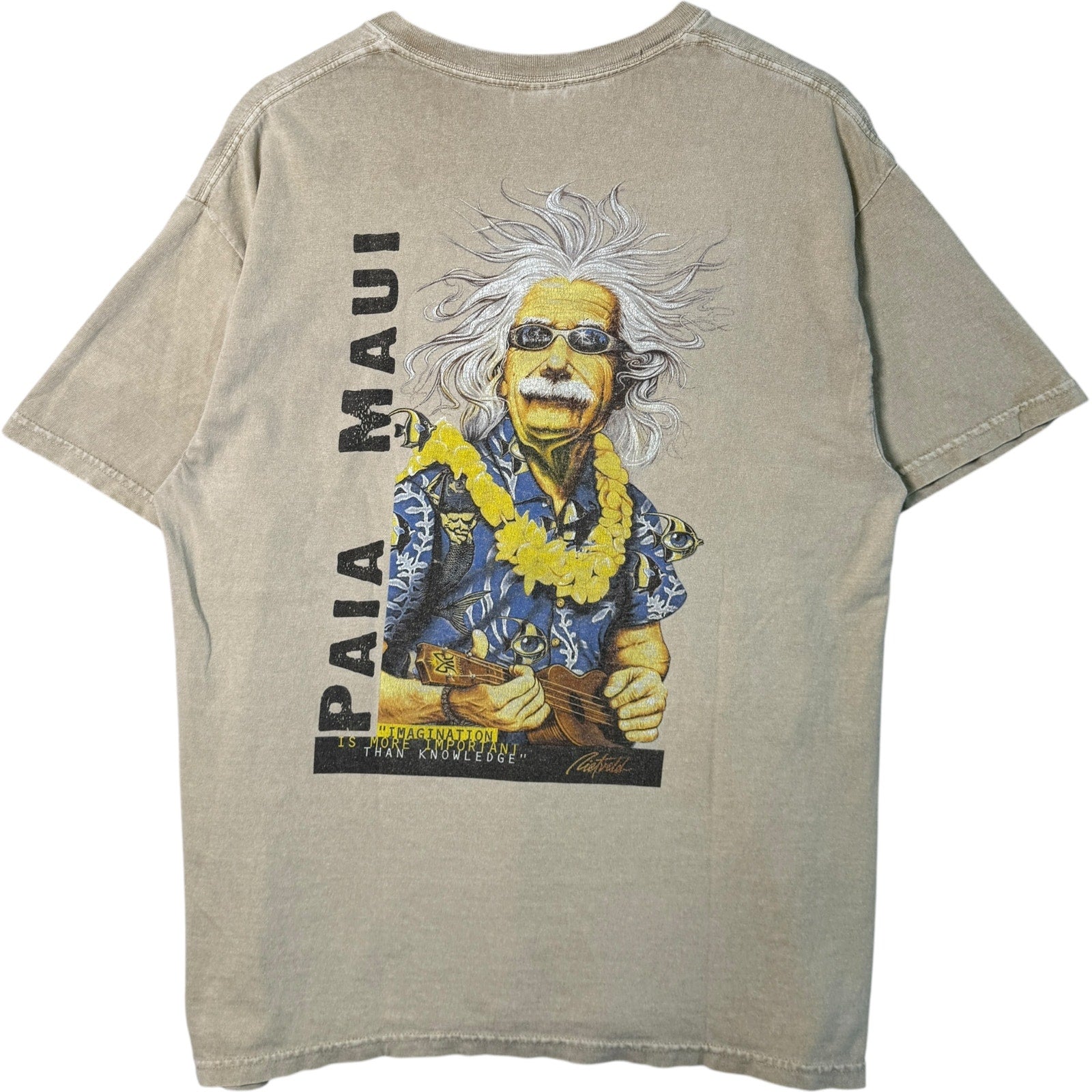 Vintage Paia Maui Einstein Tee