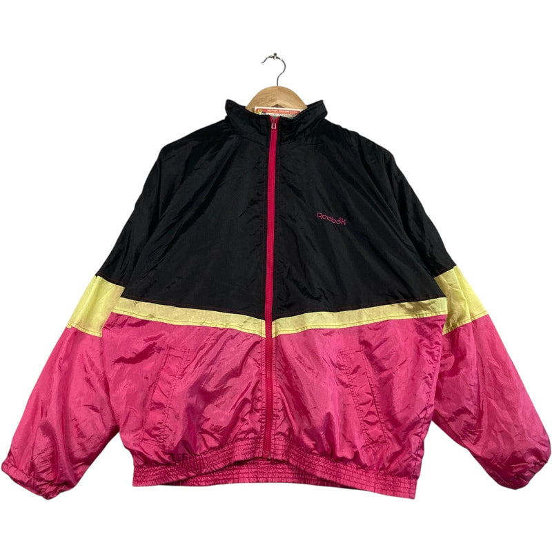 Vintage Reebok Back Logo Full Zip Light Jacket