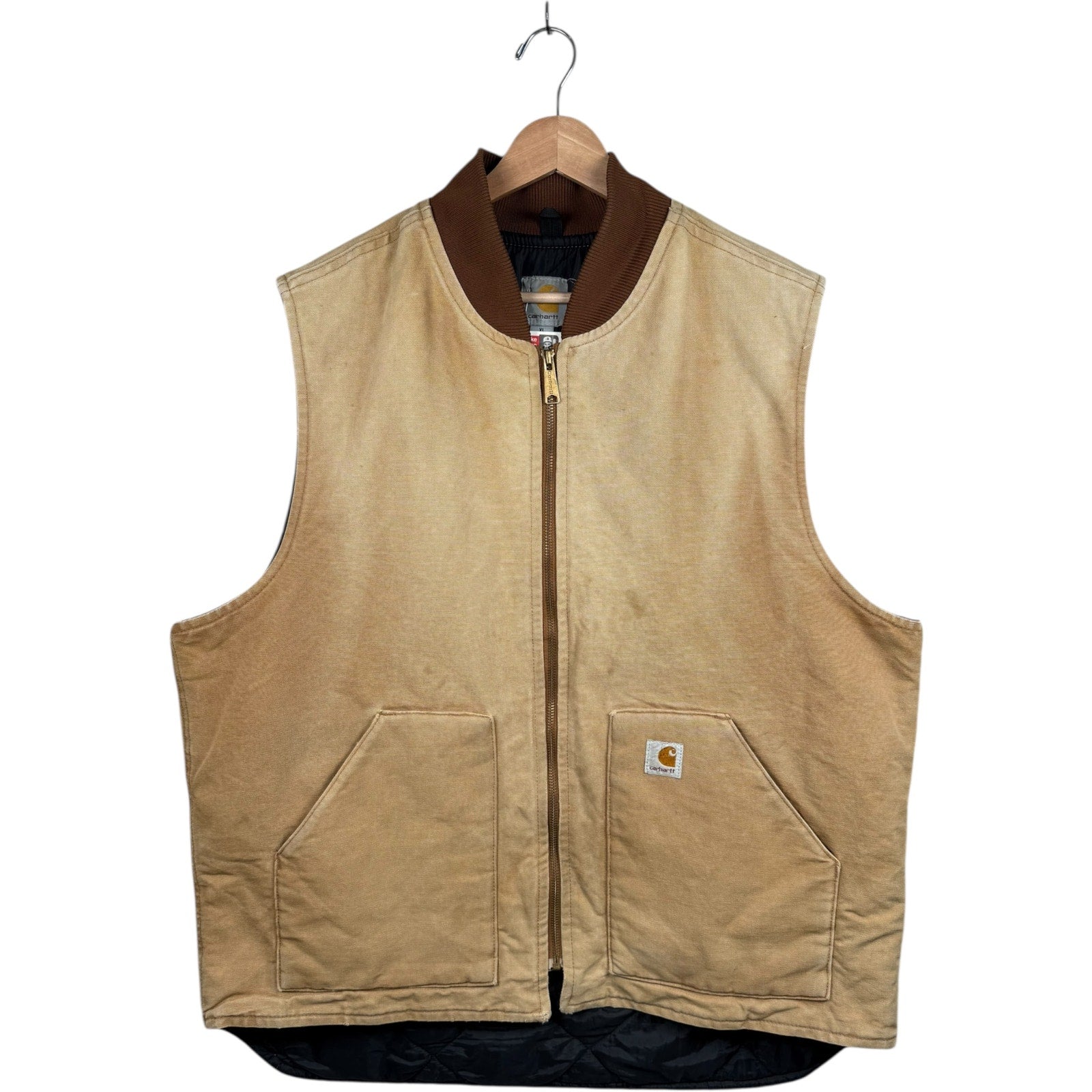 Vintage Carhartt Full Zip Workwear Vest
