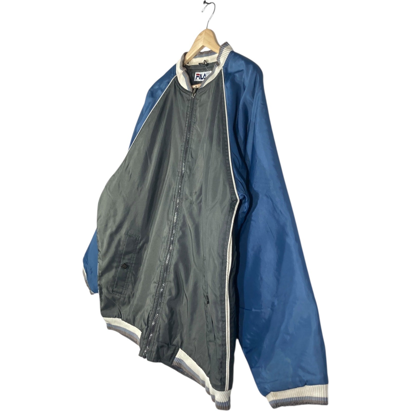 Vintage FILA Zip Up Bomber Windbreaker
