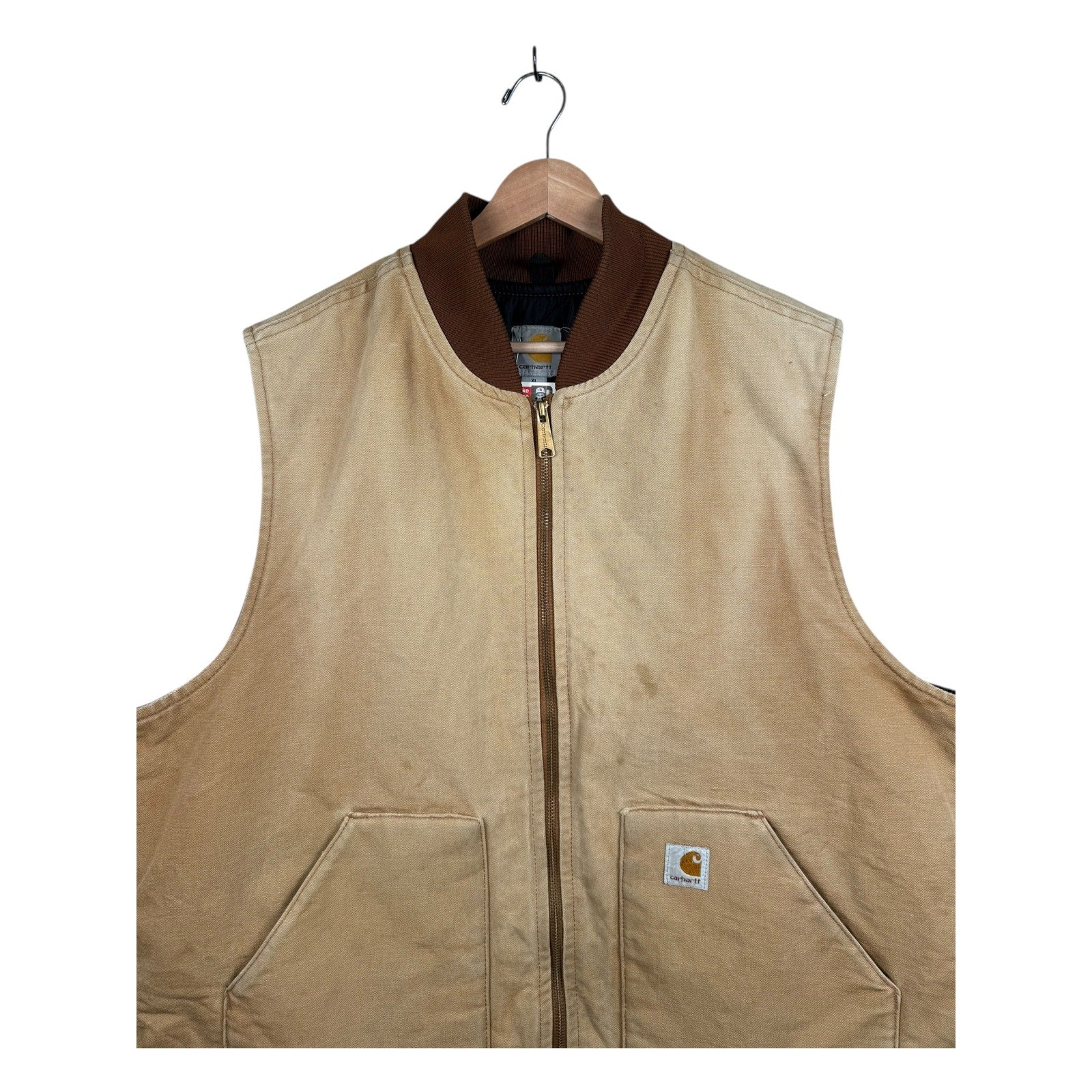 Vintage Carhartt Full Zip Workwear Vest