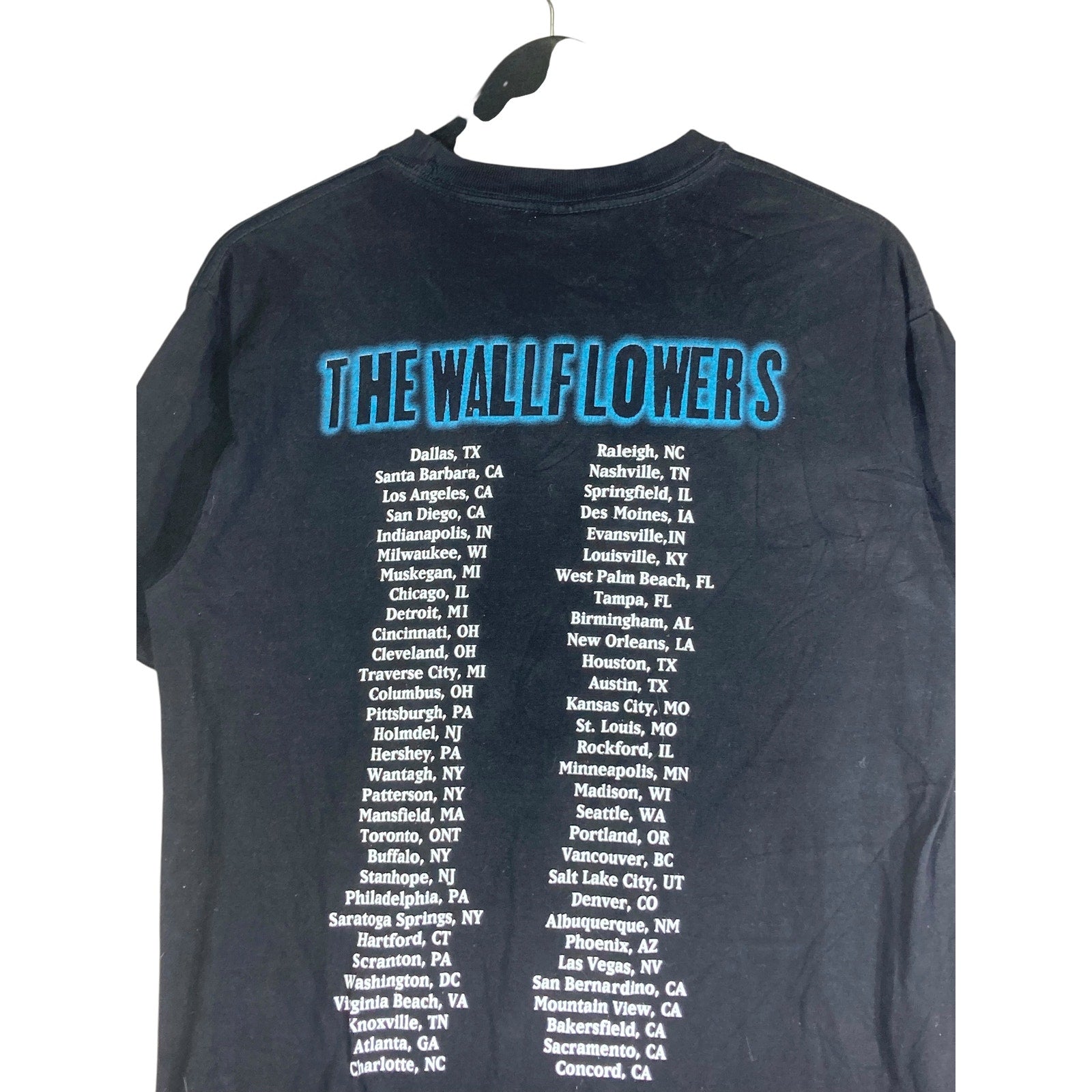 Vintage The Wall Flowers Band Tour Tee