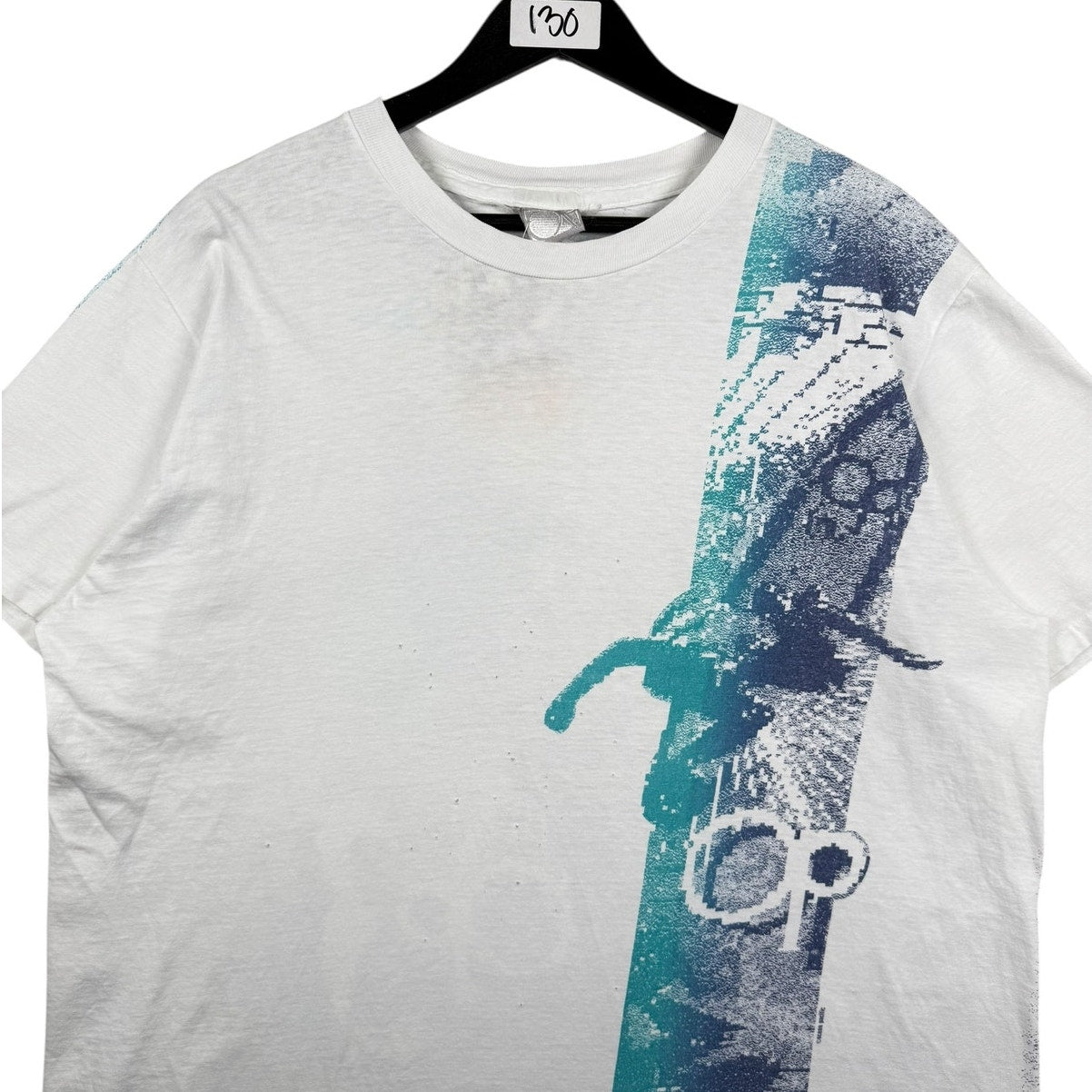 Vintage Ocean Pacific OP3 Abstract Surf Graphic T-Shirt