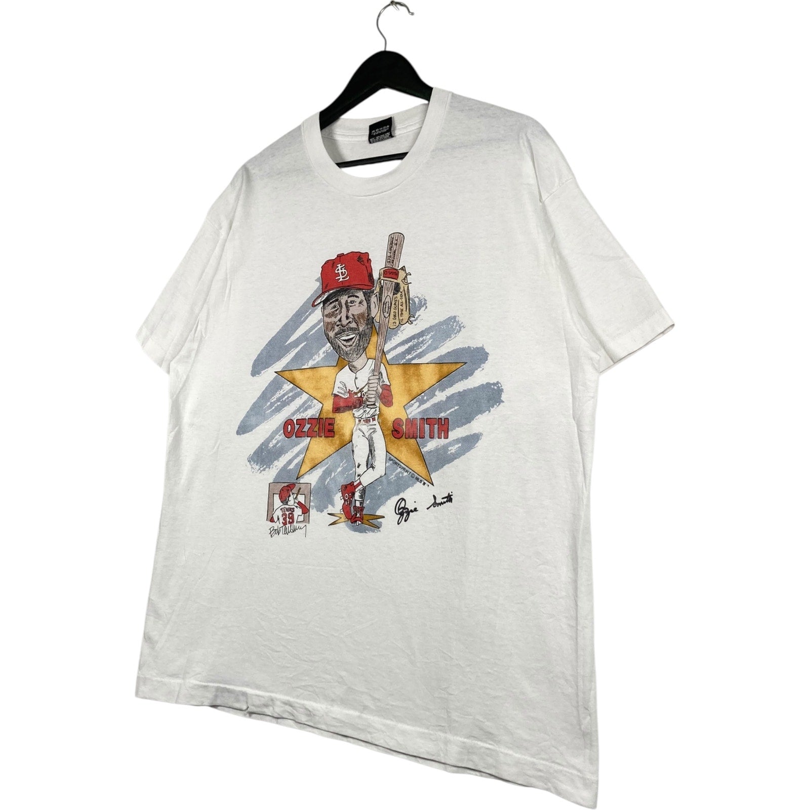Vintage Ozzie Smith St. Louis Cardinals MLB T-Shirt 90s
