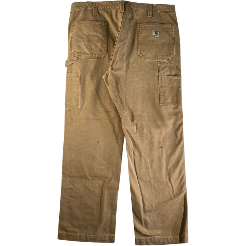 Vintage Carhartt Duck Weathered Work Pants 40x30