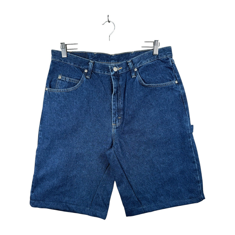 Vintage Wrangler Relaxed Fit Carpenter Denim Shorts 34