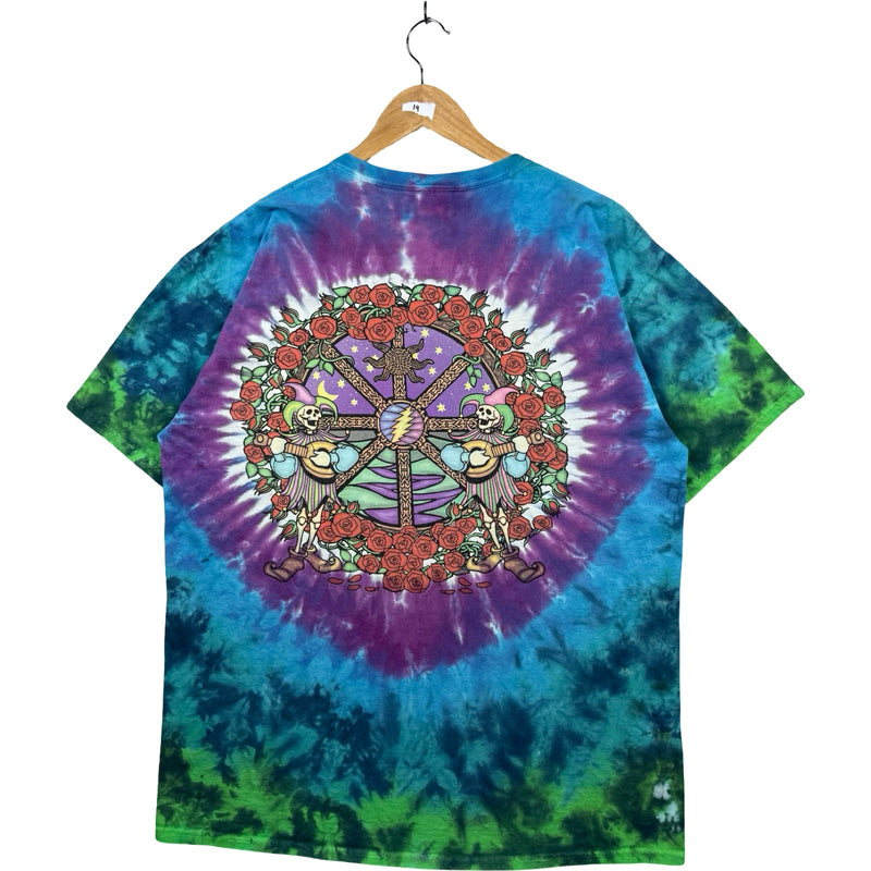 Vintage Grateful Dead Steal Your Face Tie Dye T-Shirt