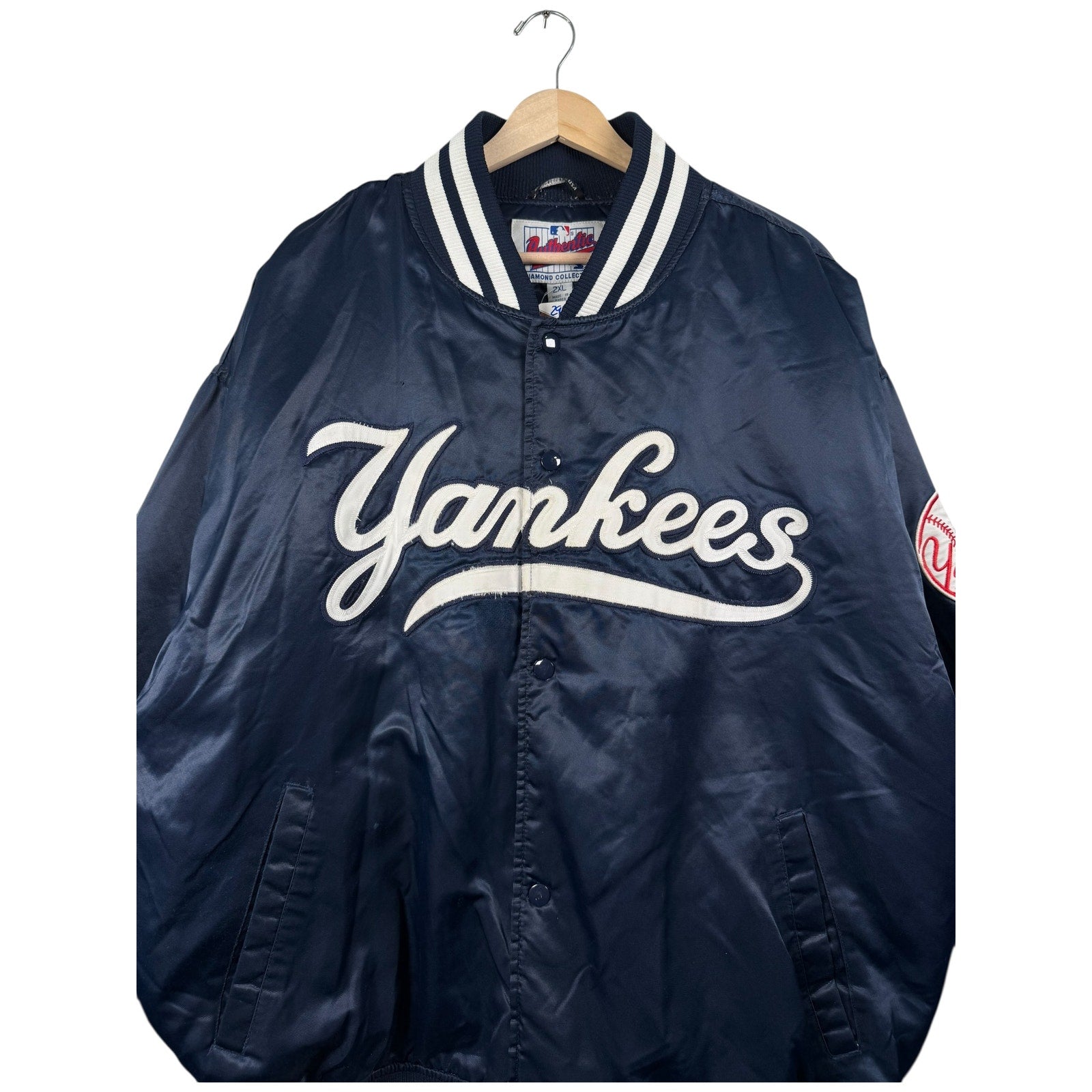 Vintage Starter New York Yankees MLB Satin Bomber Jacket