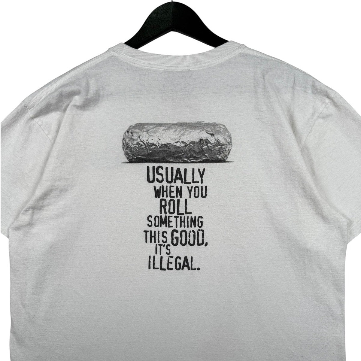 Vintage Chipotle Burrito Graphic T-Shirt