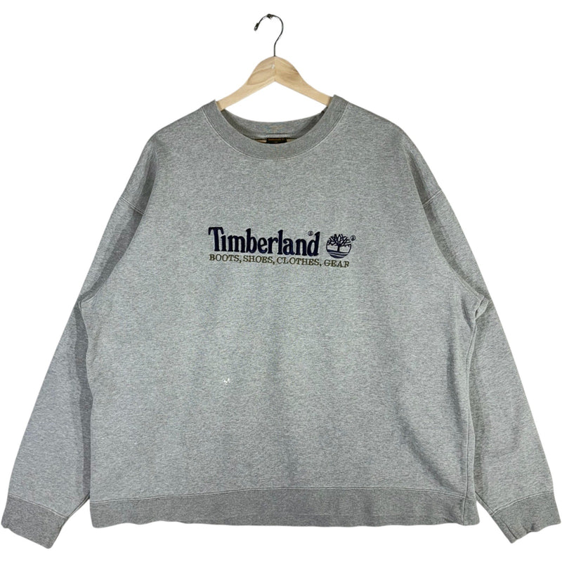 Vintage Timberland Spellout Logo Crewneck