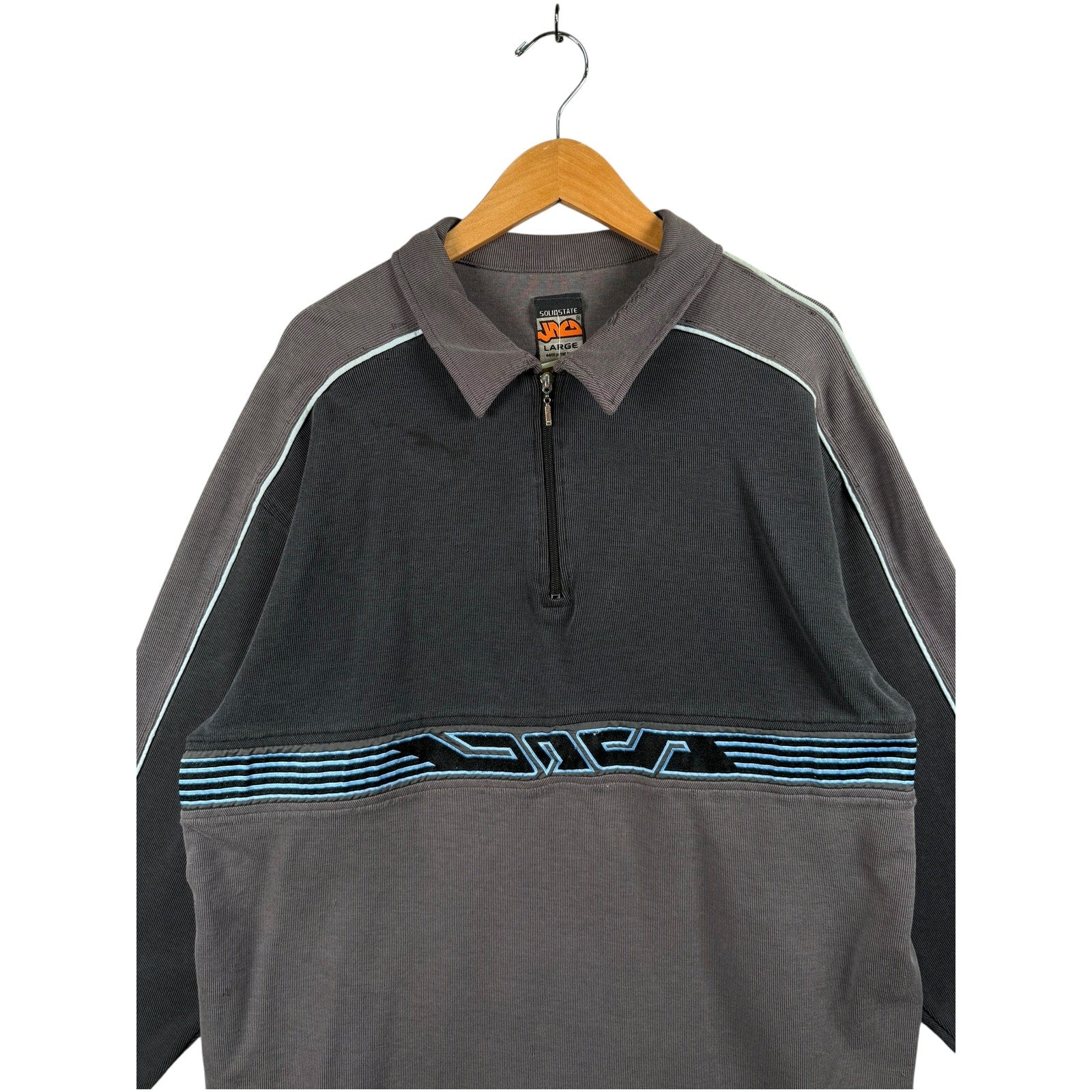 Vintage JNCO 1/4 Zip Long Sleeve Polo Shirt