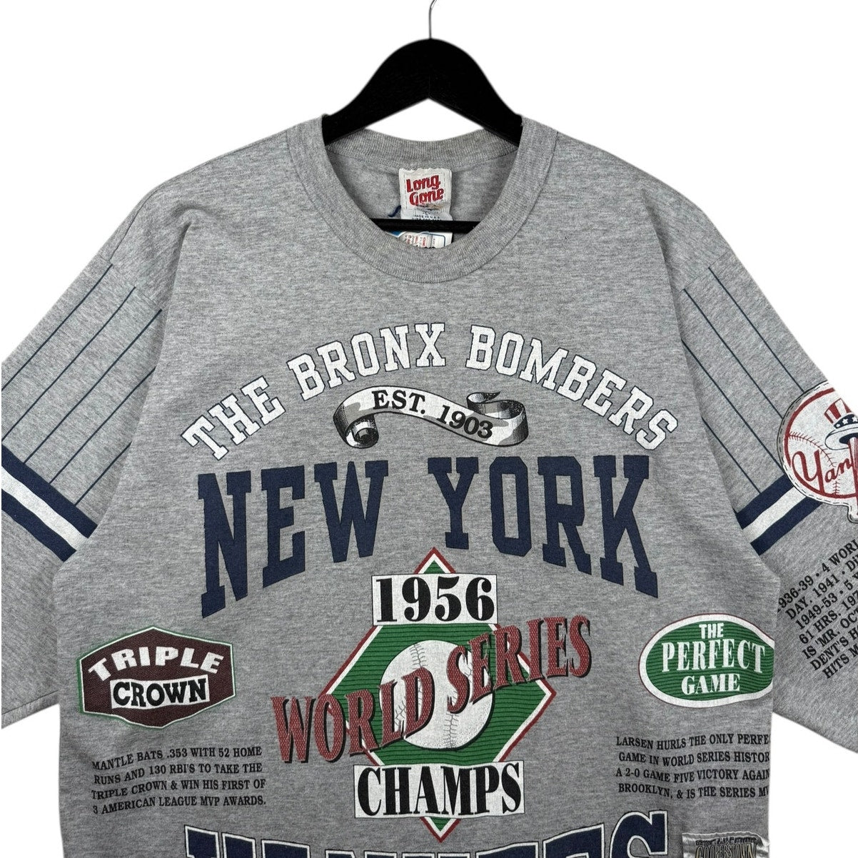 Vintage New York Yankees 1956 Champs MLB T-Shirt