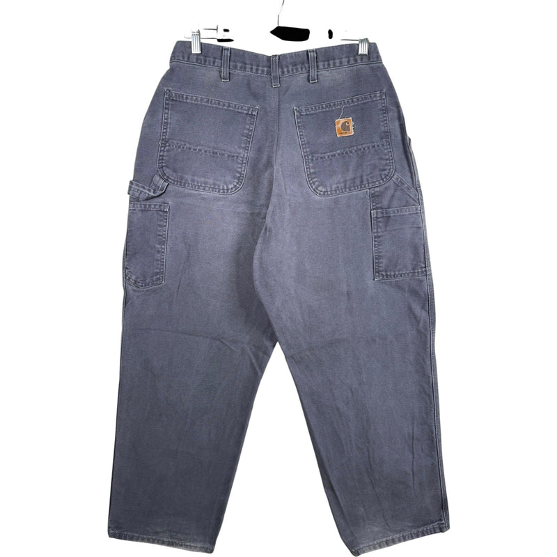 Vintage Carhartt Denim Carpenter Work Pants 32x29
