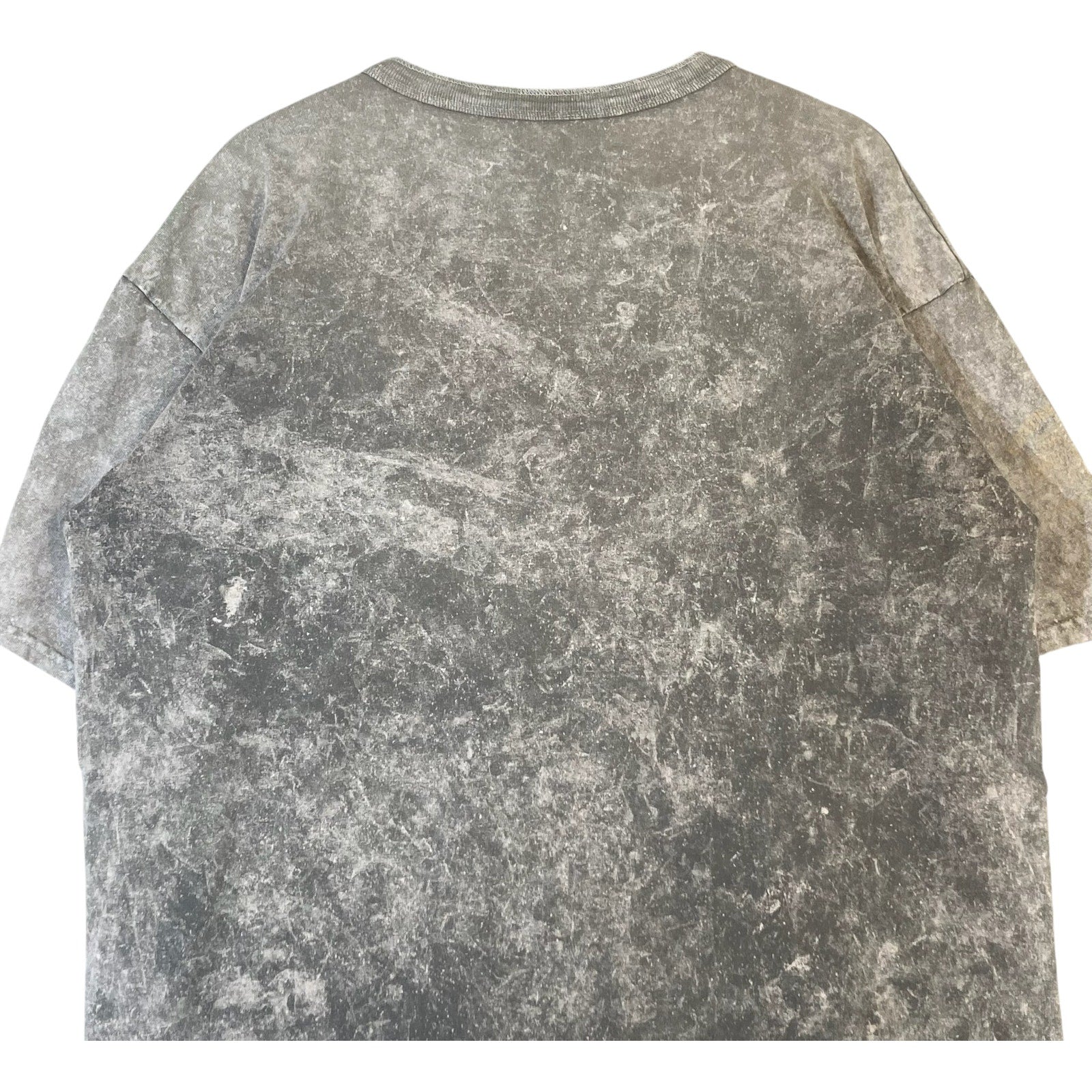 Vintage Harley Davidson Mini Logo Acid Wash Henley Tee