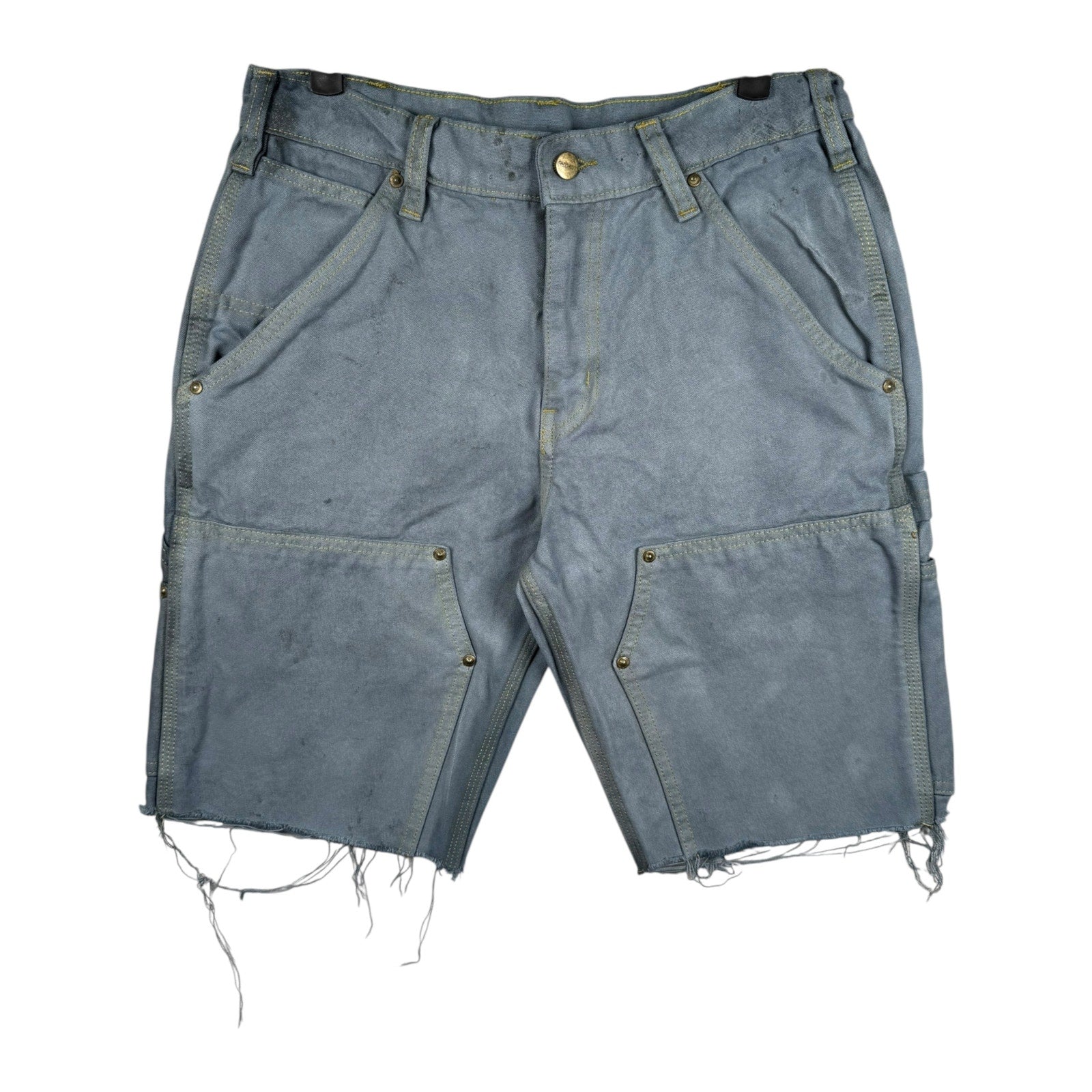 Vintage Carhartt Utility Cargo Denim Shorts 32