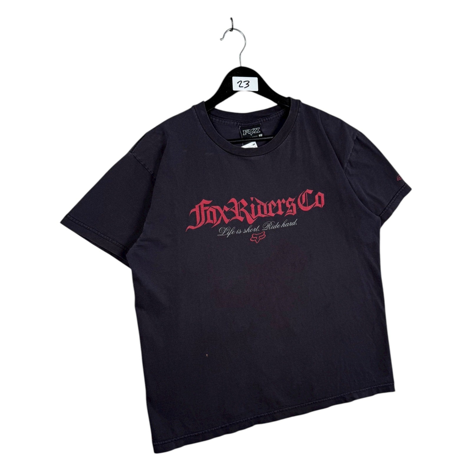 Vintage Fox Riders Co Life Is Short T-Shirt