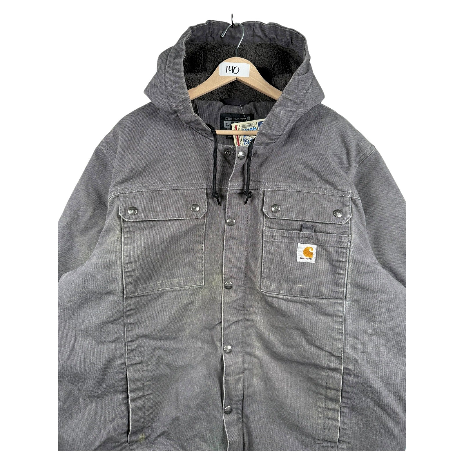 Vintage Carhartt Button Down Workwear Jacket