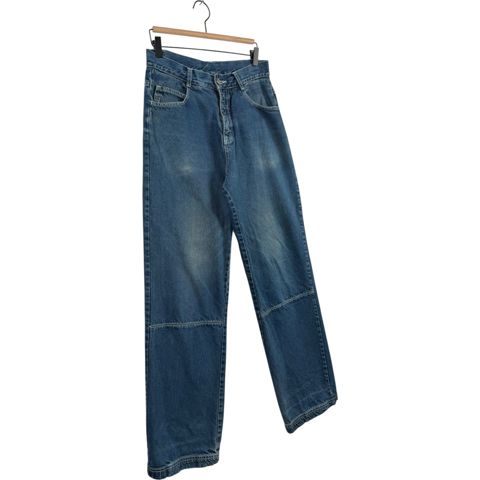 Vintage WXY JNCO Style Straight Leg Denim Jeans 30x31