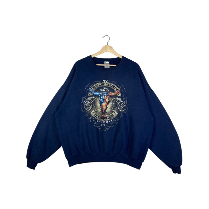 Vintage Sturgis Orange County Choppers Pullover Crewneck