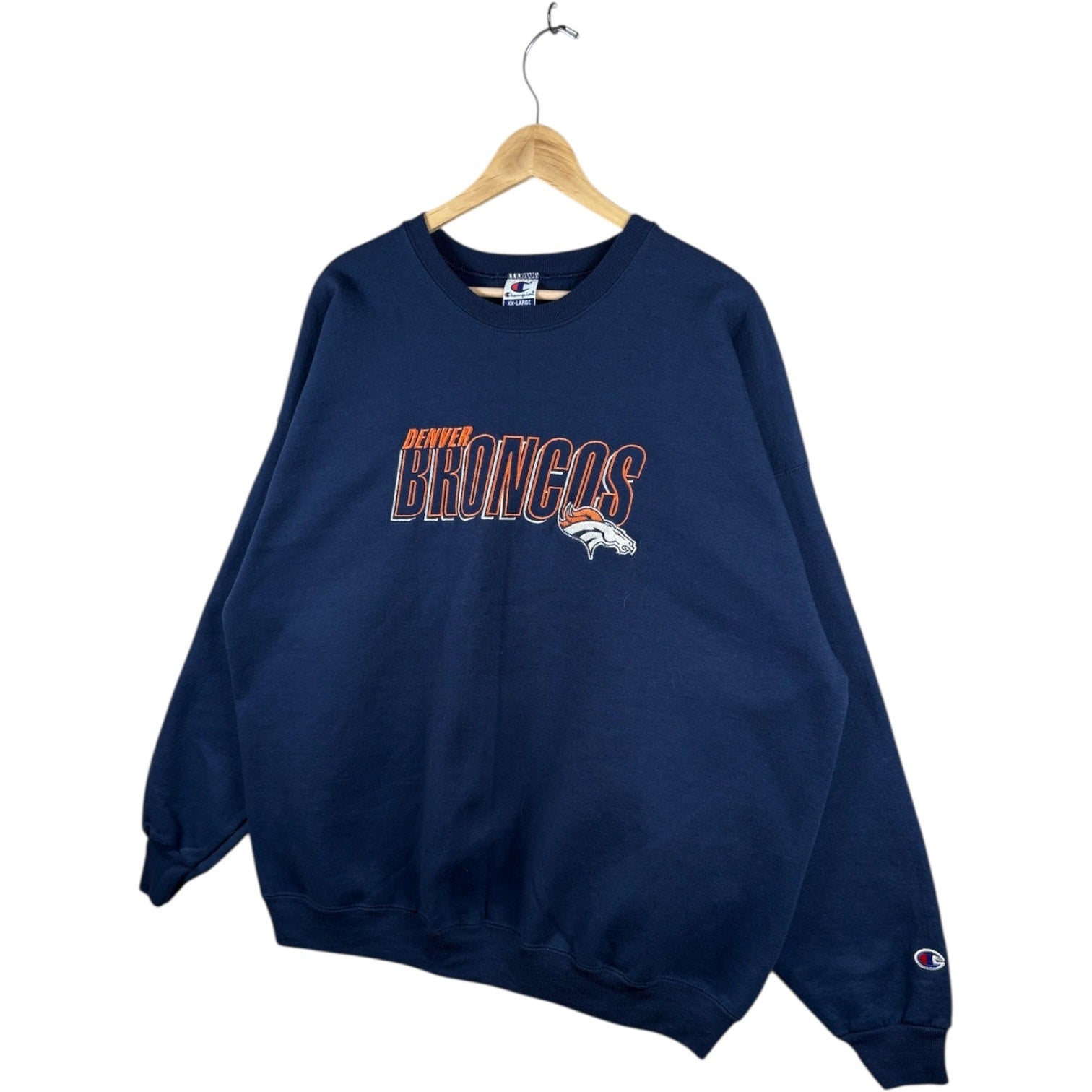 Vintage Champion Denver Broncos Pullover Crewneck