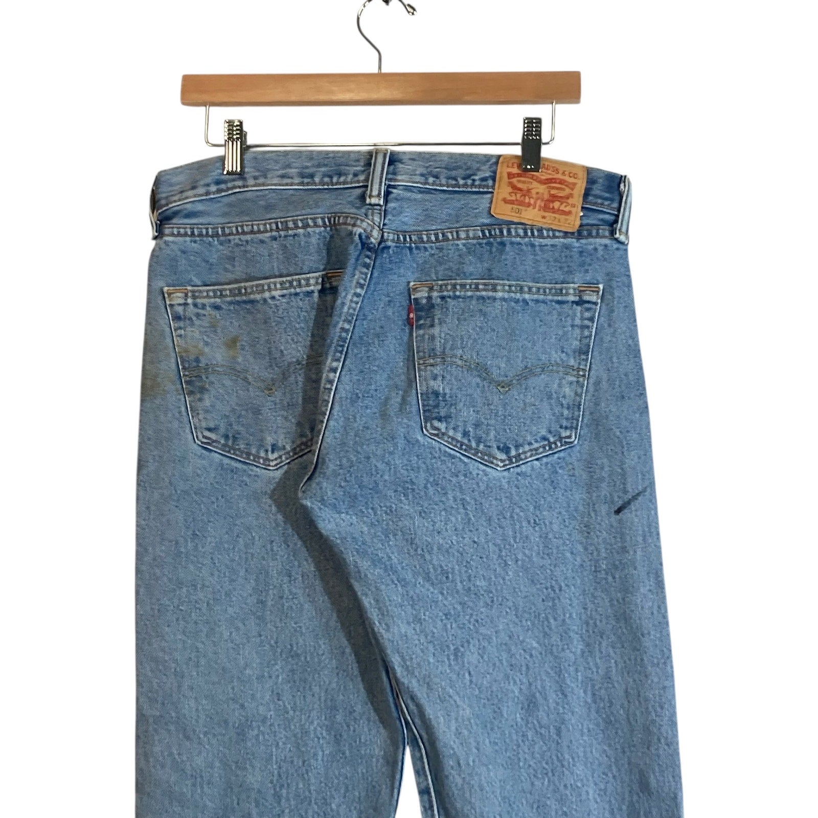 Vintage Levi's 501 Straight Leg Jeans 33x32