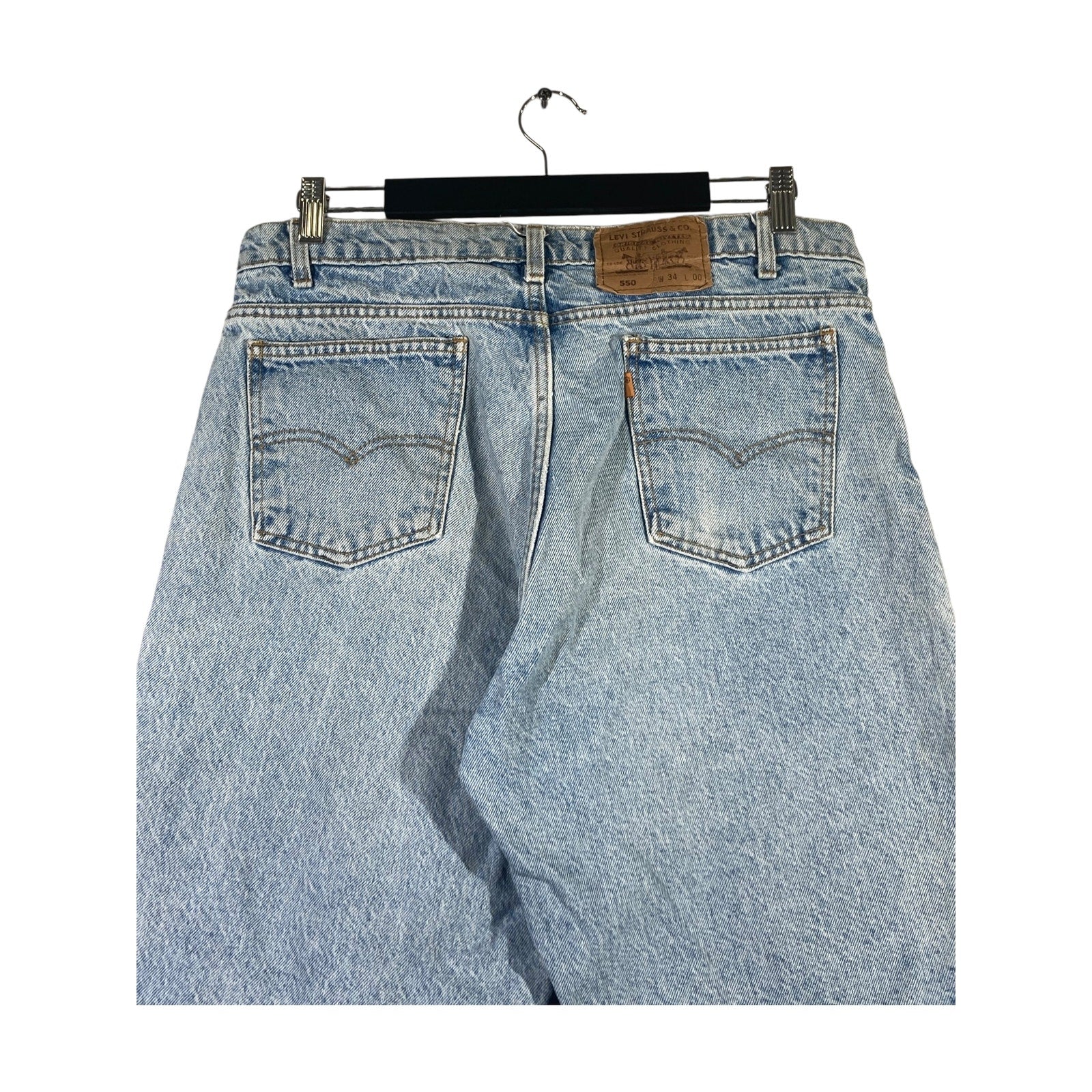 Vintage Levi's 550 Denim Jean Bermuda Shorts