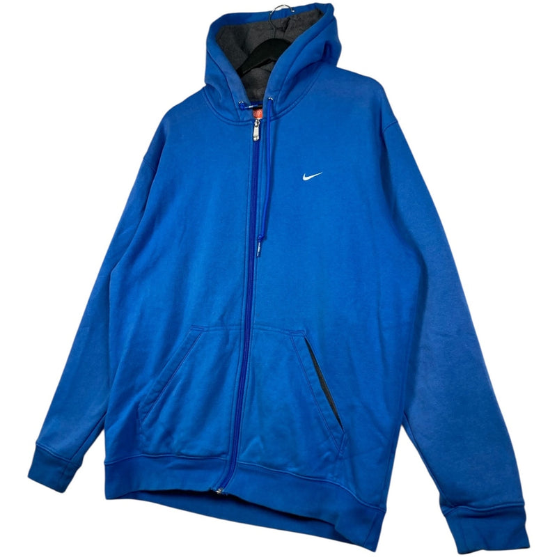 Vintage Nike Swoosh Zip Up Hoodie